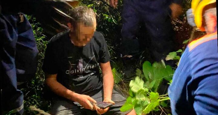 Заблудившийся в лесу мужчина получил помощь спасателей в Сочи