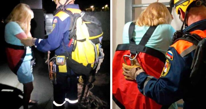Женщина оказалась на крыше 13-этажного дома в поселке Дагомыс на улице Старошоссейная и не смогла спуститься самостоятельно. На помощь ей пришли спасатели из Службы спасения города Сочи. Они использовали альпинистское снаряжение, чтобы обеспечить безопасный спуск с крыши. После этого женщину передали врачам и полиции для дальнейшей помощи. Фото с места происшествия можно посмотреть на странице Службы спасения г.Сочи.