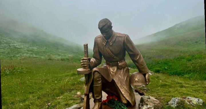 В горах Сочи открыли воинский мемориал