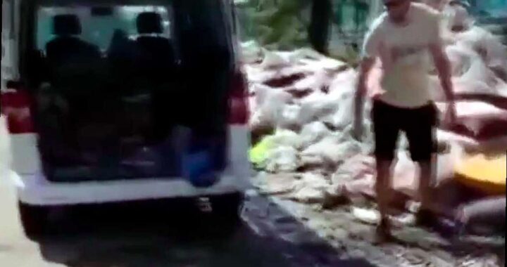 В Сочи задержали молодого человека за незаконное выбрасывание мусора