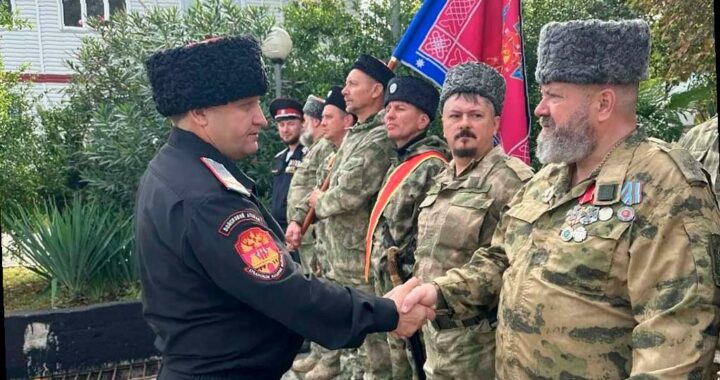 В Сочи проходят военно-полевые сборы Черноморского казачьего полка