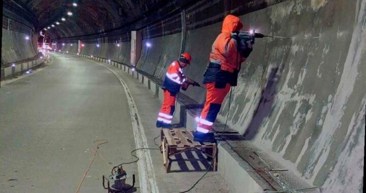 На Дублёре Курортного проспекта в Сочи начался ремонт тоннеля