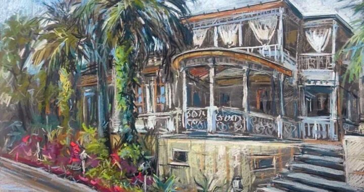 Выставка картин с изображением старинных домов Сочи открылась на Вилле «Надежда» в парке Дендрарий. Это часть проекта «Координаты истории: русские усадьбы». В экспозиции представлены 34 картины различных техник, показывающие исторические архитектурные объекты Большого Сочи и дачи Красной Поляны.