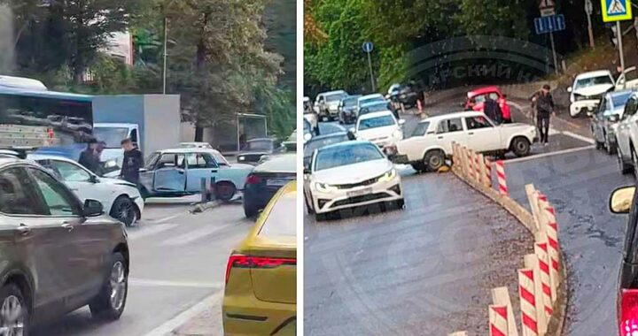 ДТП на Мамайском перевале привело к заторам на дороге в Дагомыс