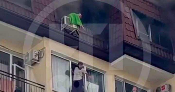 Более 100 человек помогают тушить пожар на улице Альпийской в Сочи