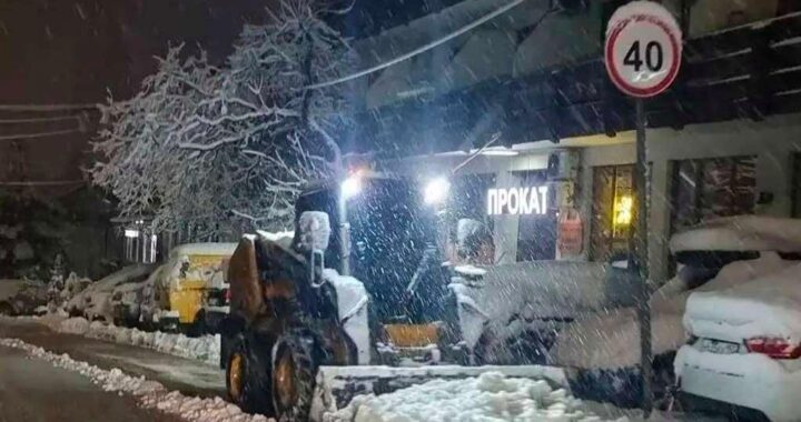 Сильный снегопад в Сочи: прогноз погоды на усиление осадков