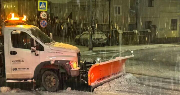 Первый снег упал на Красную Поляну