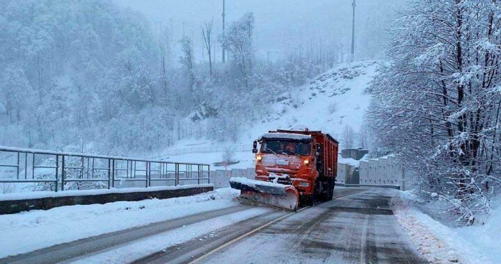 В Сочи на Новый год ожидаются штормы и снегопады