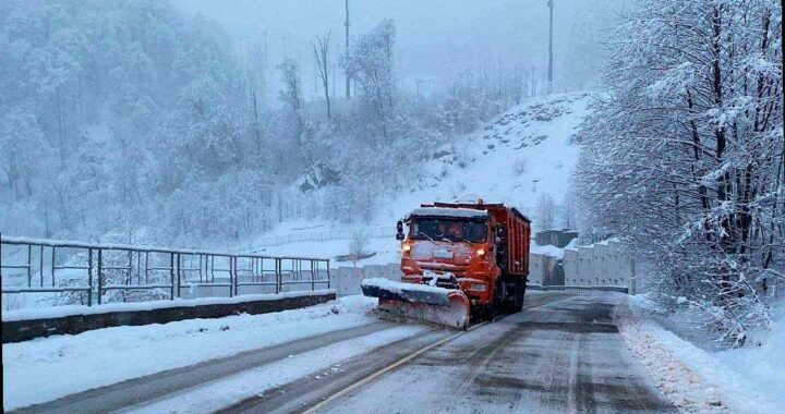 В горном кластере Сочи ожидается сильный снег