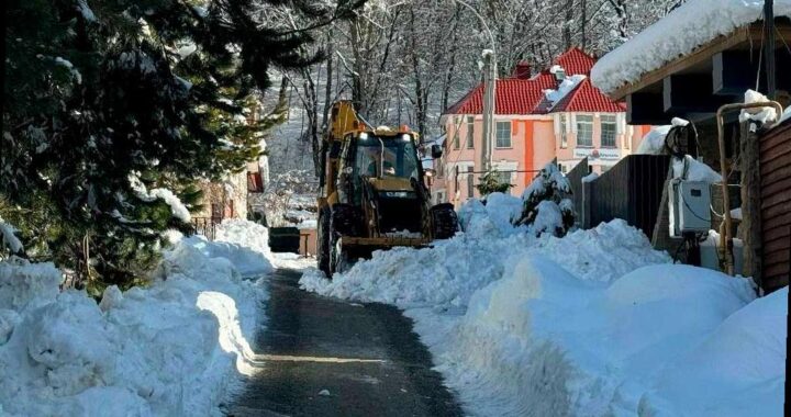 Сильный дождь и снег ожидается в Сочи 8-9 февраля
