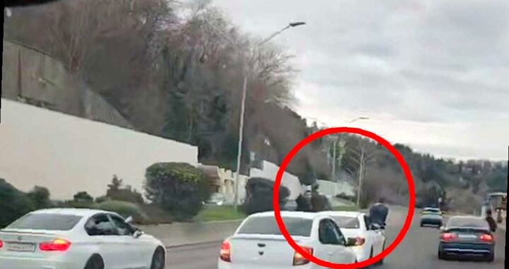 Опасная поездка: в Сочи свадебный кортеж «кошмарил» водителей